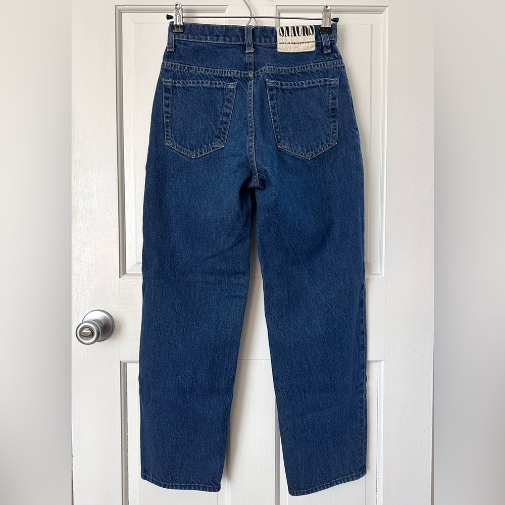 Snacks MOTHER Jeans Double Stack Ankle Cold Brew Tapered High Rise Size 25 - Picture 3 of 16